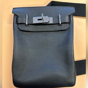 Black Hermes bag